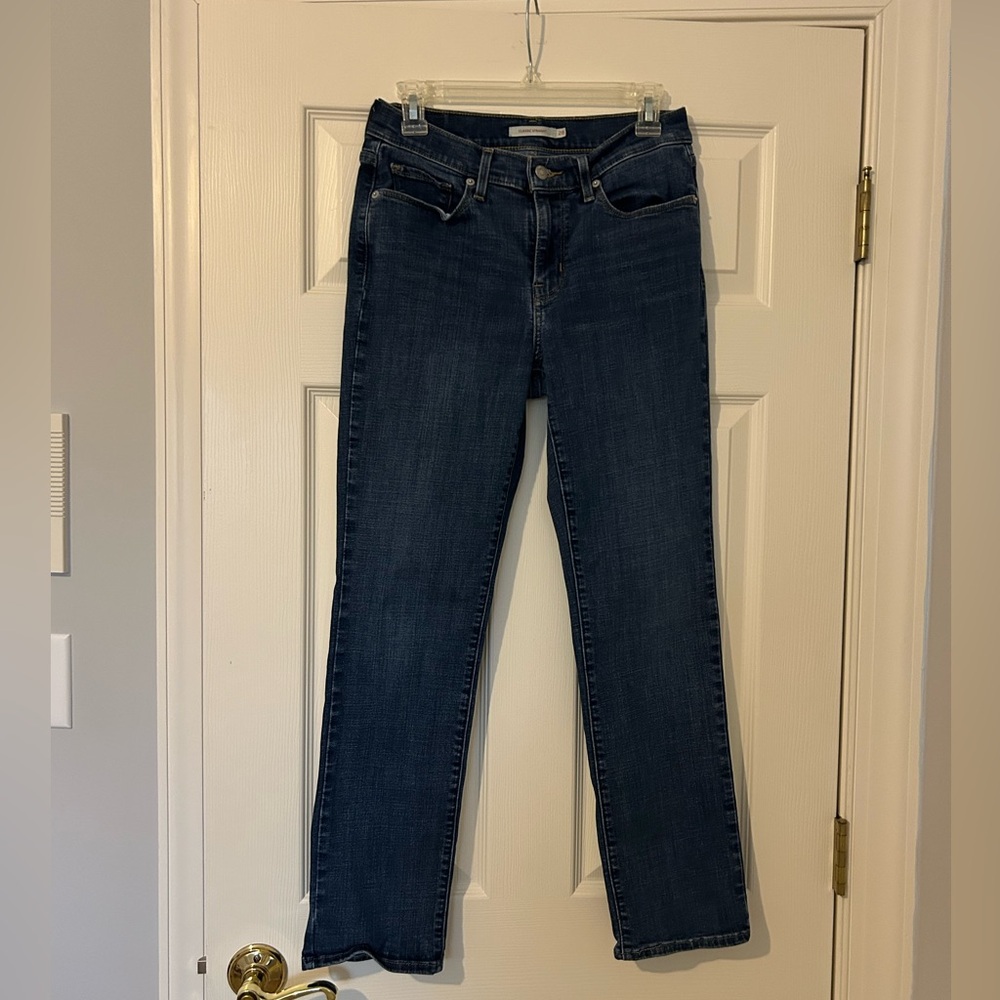 Levi's Women’s Straight Leg Jeans - Dark Indigo